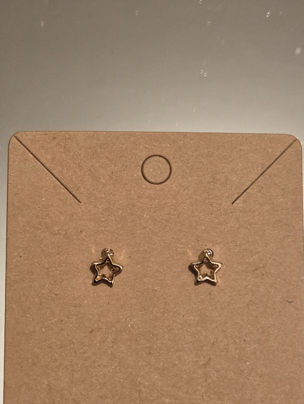 3/$10 NWOT Fashion earrings Stars, Gold tone